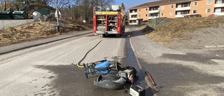 Brand på vårdboende – skurmaskin fick släpas ut