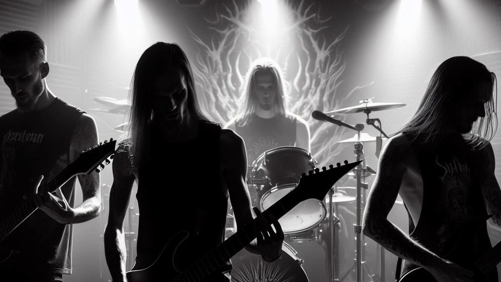 Här är Eskilstunas nya hårdrocksband Gaidenz. Men i namnet döljer sig en hemlighet om att bandet inte finns på riktigt.