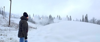 Dundret och Kåbdalis i svenska snötoppen