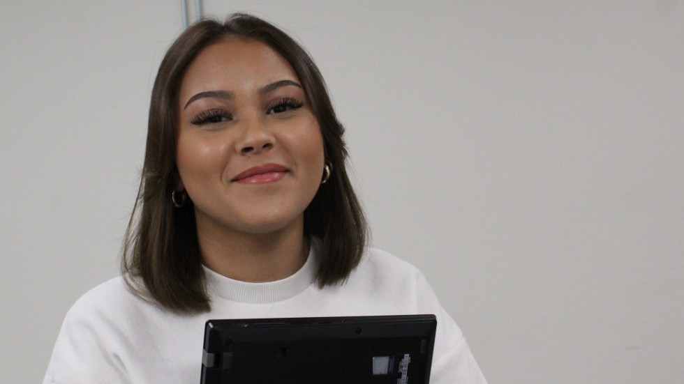 Michelle Ohlén, 16 år, från Överum.