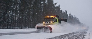 Trafikverket varnar – farligt väglag i länet