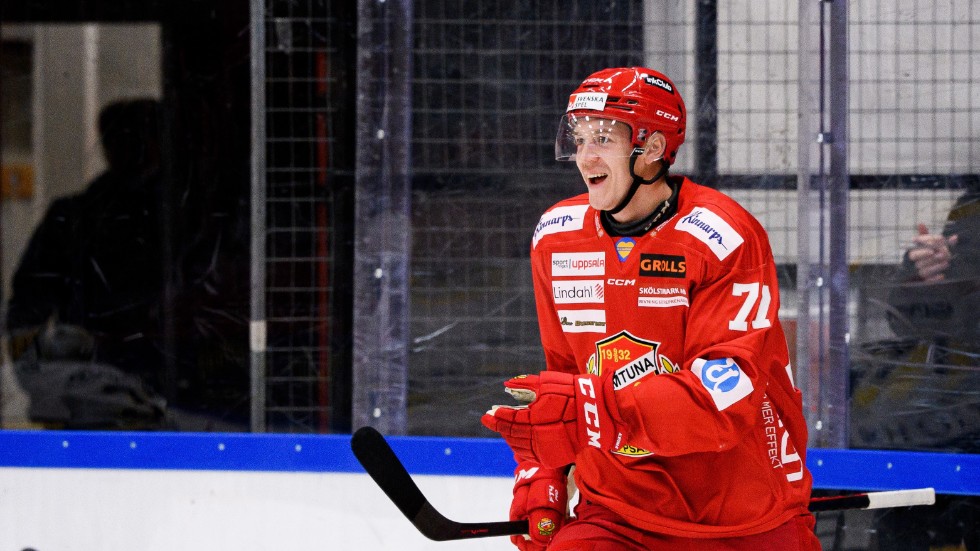 Sebastian Benker har totalt gjort 72 mål och 70 assist i hockeyallsvenskan.