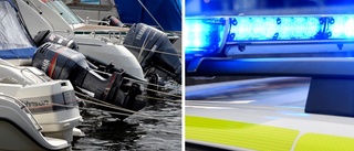 Polisen grep båtmotortjuvar – trots sen ankomst