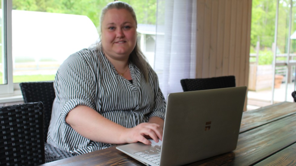 Sara Forsén är nyutbildad medicinsk sekreterare.