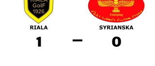 Syrianska förlorade borta mot Riala