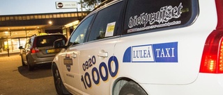 Allt fler tar taxi i ovädret