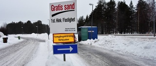 Här kan Luleåborna hämta sandningsgrus