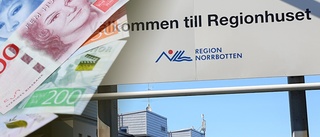 Region Norrbotten gjorde vinst på 69 miljoner