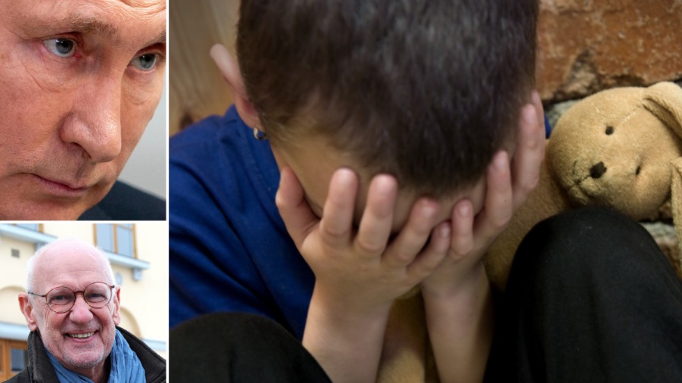 ”Först hos den vuxne lär sig det oälskade barnet att hata, att pina och att maskera detta med lögn och hyckleri” skriver psykiatrikern Alice Miller och utifrån hennes forskning är krönikören Lasse Övling (längst ner till vänster) nyfiken på hur exempelvis Putin präglats av sin uppväxt för att bli den han är i dag.