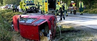 Trafikolycka utanför Heby