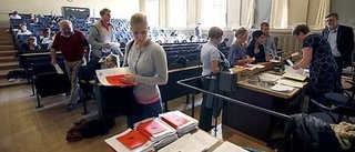 Svårt beräkna studenter inför uppropet