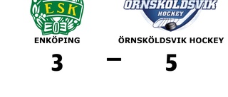 Missat kval för Enköping efter förlust mot Örnsköldsvik Hockey