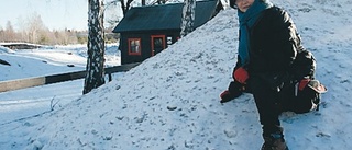 Fascinerad av snö och is