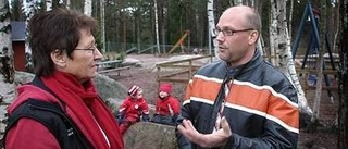 Protester mot större barngrupper