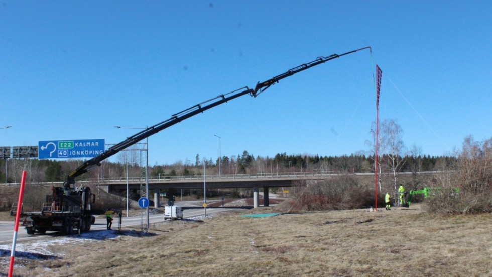 Det lagade konstverket i Hermanstorp kommer på plats igen.