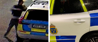 19-åring slog på polisbil – döms för sabotageförsök