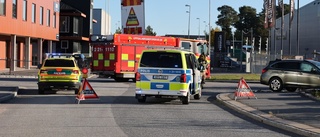 Trafikolycka i Uppsala – två till sjukhus med ambulans