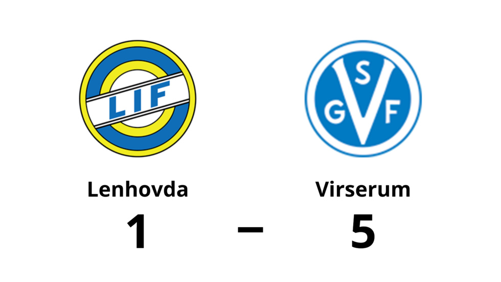 Lenhovda förlorade mot Virserum