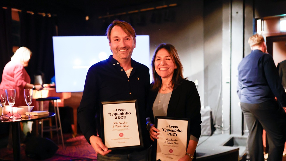Niklas Skeri och Elin Sandow.