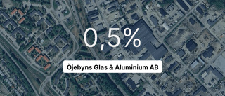 Omsättningen tar fart för Öjebyns Glas & Aluminium AB