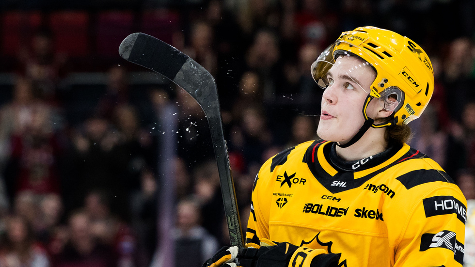 En besviken Axel Sandin Pellikka.
