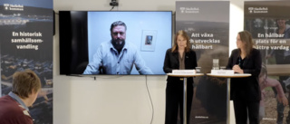 Skellefteå kommun holds press conference re: Northvolt crisis