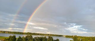 Regnbågar över Torneå älv     