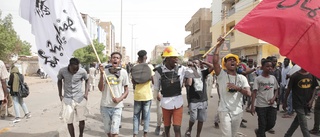 Protester fortsätter i Sudan