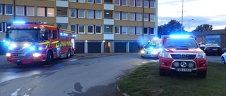 Larm om brand var smält grill 