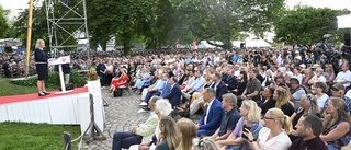 Fina tal i Almedalen          