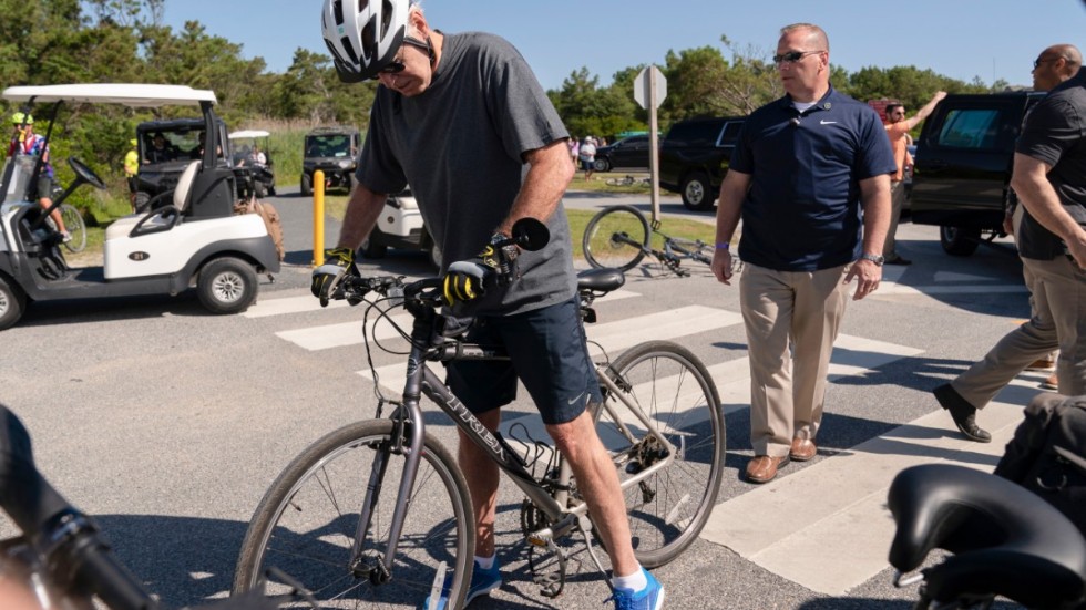 USA:s president Joe Biden är tillbaka uppe i sadeln.