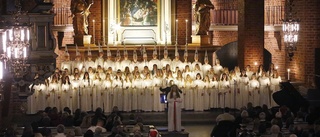 Höjdpunkten på årets luciafirande i Klosters kyrka