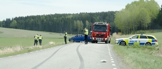 Trafikolycka i Tystberga – fyra personer till sjukhus