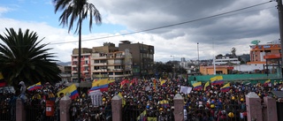 Demonstranter lämnar gatorna i Ecuador