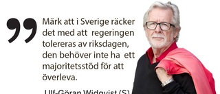 Debattkrönika: ”En smal regering är inte utan makt”