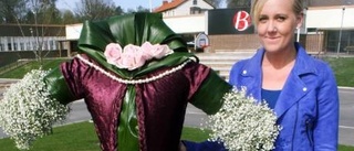 Ida skapade en blomsterklänning