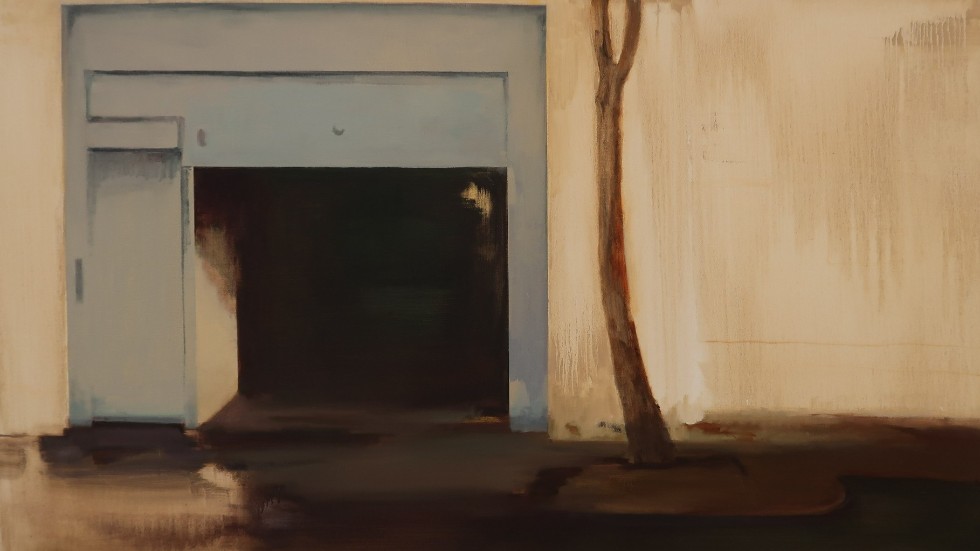 "Passage" – en titelmålning som kan föra vidare till Walter Benjamins ”Passage-arbeten”.