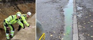 Undrar du över det illgröna vattnet på gatan? Här är förklaringen