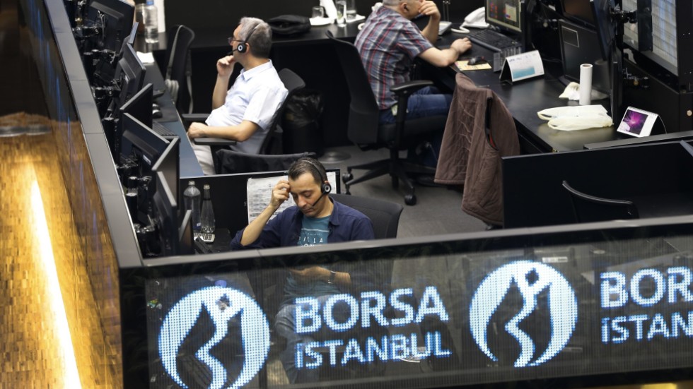 Börsen i Istanbul har hållit stängt efter jordskalven. Arkivbild.