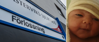 Här är årets första Västerviksbebis • Föräldrarna: "Nu är det bara jättemysigt"