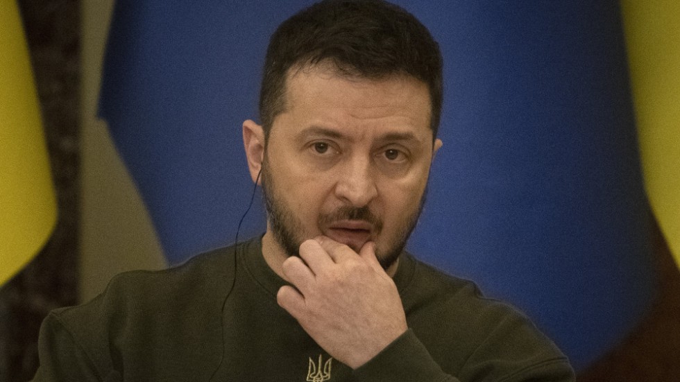 Ukrainas president Volodymyr Zelenskyj. Arkivbild.