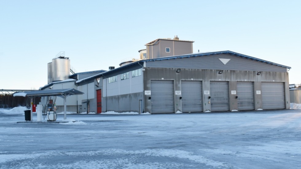 Tuvans biogasverk, som ägs och drivs av Skellefteå kommun. 
