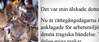 "Min dotter hade varit i livet"