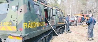 Stor skogsbrand vid Vensjön