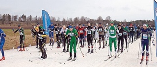 Skidtävling på Vreta Ski Center