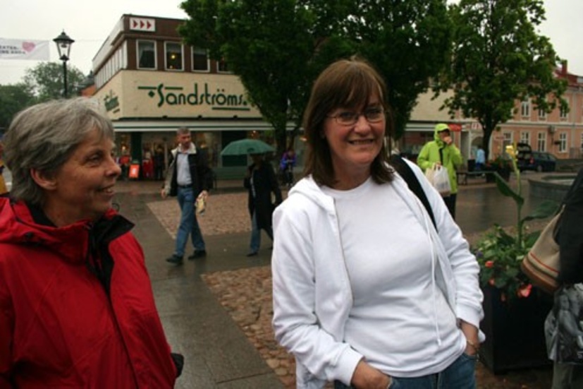 Vädigt bra och levande, anser Lena Lundin och Kerstin Hellström.