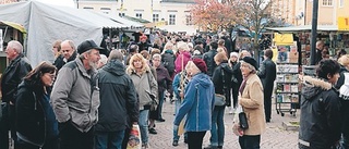 Välbesökt marknad i Vimmerby