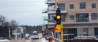 Trafikljuset fungerar inte än