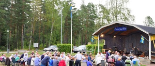 Final på allsångskvällarna i parken