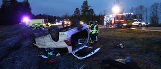 Två till sjukhus efter olycka